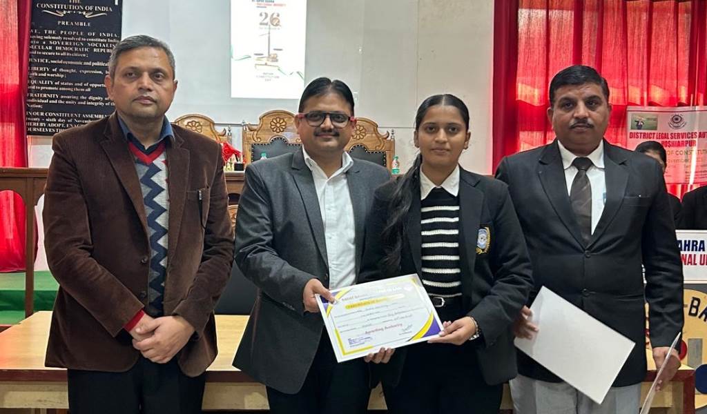 Constitution Day Program Organized at the School of Law Rayat Bahra University